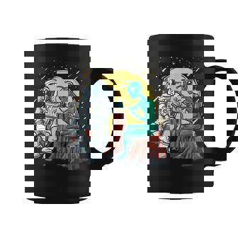 Alien Tatuado Astronauta Ink Tattoo Artista Del Tatuaje Taza de café - Regaloses