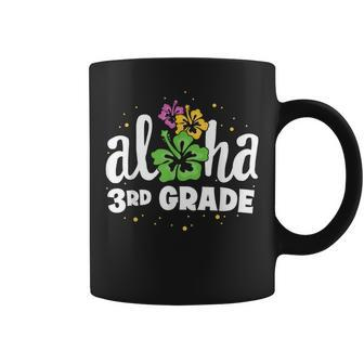 Aloha 3Rd Grade Third Teacher First Day Back To School Coffee Mug - Monsterry