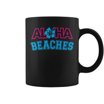 Aloha Beaches Hawaii Hawaiian Aloha Coffee Mug - Monsterry CA