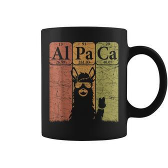 Alpaca Periodic Table Elements Llama Alpaca Vintage Coffee Mug - Monsterry DE