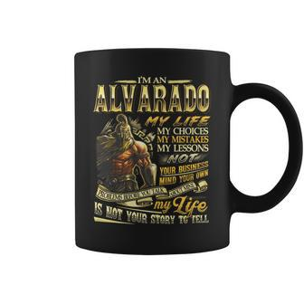 Alvarado Family Name Alvarado Last Name Team Coffee Mug - Seseable