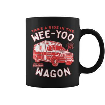Ambulance Take A Ride In The Wee Yoo Wagon Coffee Mug | Mazezy