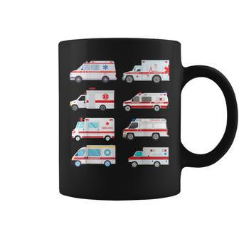 Ambulance Truck Birthday Emt For Boys Girls Toddlers Coffee Mug - Seseable