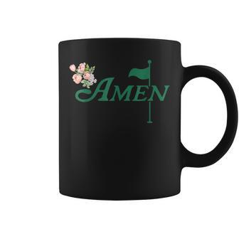 Amen Master Golf Flower Azalea Tournament Coffee Mug | Mazezy
