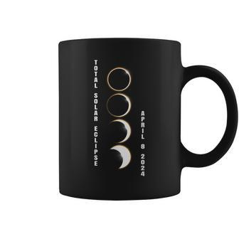 America Eclipse Checklist 40824 Total Solar Eclipse 2024 Coffee Mug - Seseable