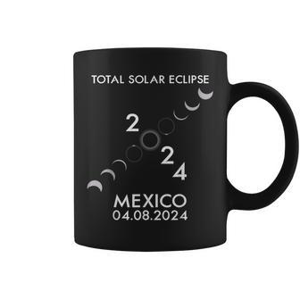 America Totality 040824 Total Solar Eclipse 2024 Mexico Coffee Mug | Mazezy