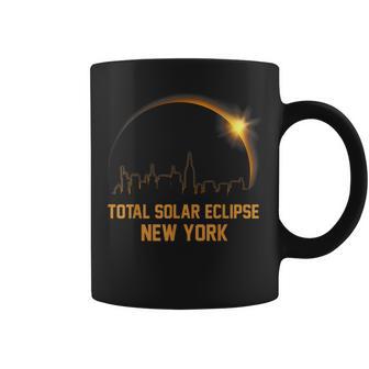 America Totality 2024 New York Total Solar Eclipse 4082024 Coffee Mug - Monsterry