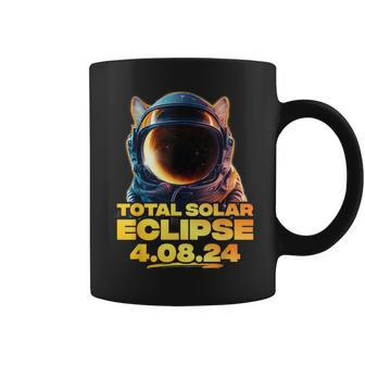 America Totality 40824 Corgi Total Solar Eclipse Dog 2024 Coffee Mug - Monsterry