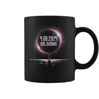 America Totality 40824 Total Solar Eclipse 2024 Oklahoma Coffee Mug - Monsterry