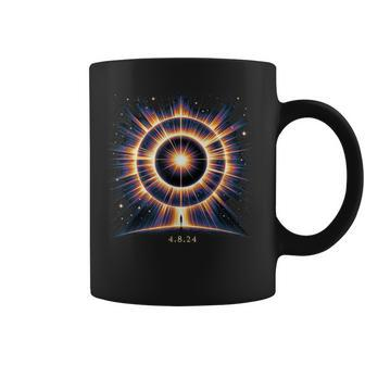 America Totality Spring 40824 Total Solar 2024 Eclipse Coffee Mug - Seseable