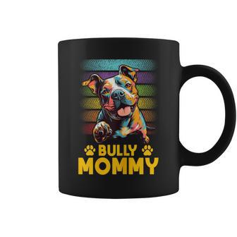 American Bully Mommy Proud Canine Dog Mother Coffee Mug - Monsterry AU