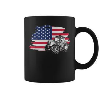 American Farmer Us Flag Farmer & Farming Coffee Mug - Monsterry