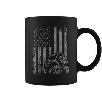 American Flag Utv Side By Side Sxs Off Road Coffee Mug - Seseable