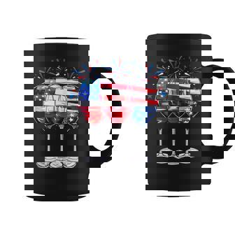 American Flag Wine Glasses 4Th Of July Red White And Blue Coffee Mug | Seseable CA