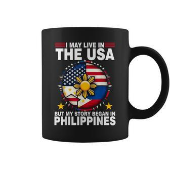 American Philippines Roots Filipino I Love Philippines Coffee Mug - Thegiftio UK