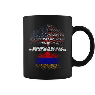 American Raised With Armenian Roots Armenia Coffee Mug - Monsterry