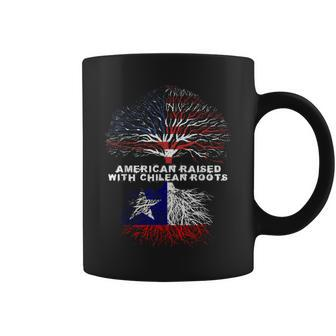 American Raised With Chilean Roots Chile Coffee Mug - Monsterry DE