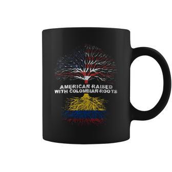 American Raised With Colombian Roots Colombia Coffee Mug - Monsterry AU