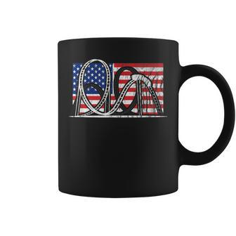 American Roller Coaster For A Roller Coaster Fan Coffee Mug - Monsterry CA