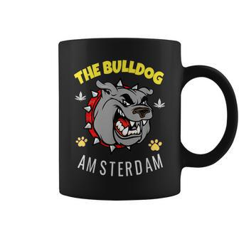 Amsterdam Souvenir The Bulldog Love Coffee Mug | Crazezy UK