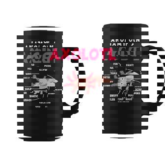 Anatomy Of An Axolotl Axolotls Axolotl Lover Coffee Mug - Thegiftio