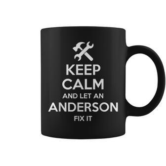 Anderson Surname Birthday Family Tree Reunion Coffee Mug - Seseable