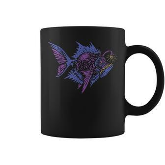 Anglerfish Deep Sea Creatures Sea Monster Angler Fish Coffee Mug - Monsterry DE