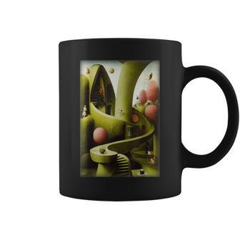 Angles Gone Mad Illogical Of A Beautiful House Coffee Mug - Monsterry UK