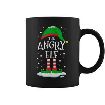 The Angry Elf Christmas Family Matching Xmas Group Coffee Mug - Monsterry