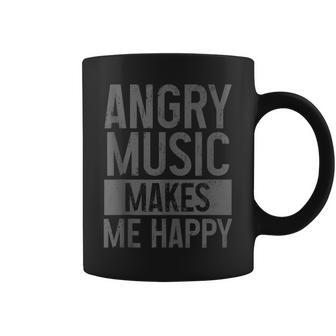 Angry Music Heavy Metal Death Metal Metalhead Metal Fan Coffee Mug - Monsterry CA