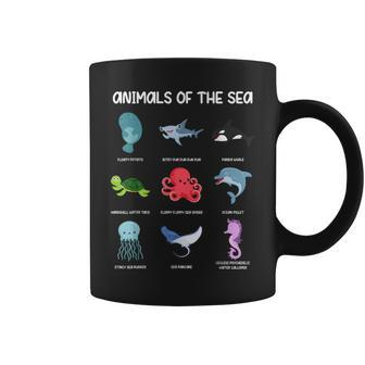Animals Of The Sea Ocean Animal Alternative Name Coffee Mug - Monsterry CA