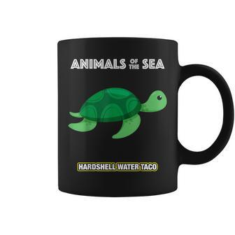 Animals Of The Sea Ocean Humor Meme Cute Turtle Coffee Mug - Monsterry UK