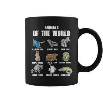 Animals Of The World Animals Names Ideas Coffee Mug - Seseable