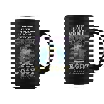 Anime And Bigfoot Lovers Sarcastic Coffee Mug - Thegiftio