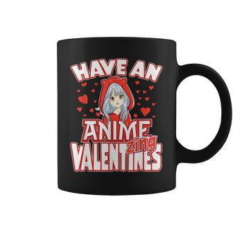 Anime Lover Valentines Day Anime Fans Ns Girls Boys Coffee Mug - Monsterry DE