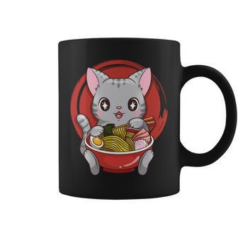 Anime Ramen Cats Kawaii Neko Coffee Mug - Monsterry AU