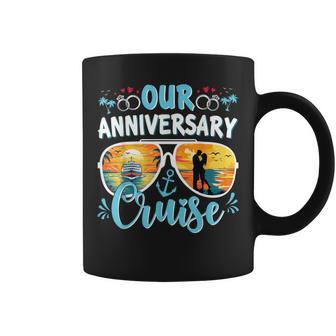 Our Anniversary Cruise Husband Wife Couples Cruise Vacation Coffee Mug - Monsterry AU