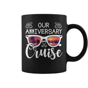 Our Anniversary Cruise Matching Cruise Ship Boat Vacation Coffee Mug - Thegiftio UK