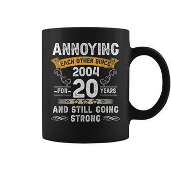 Annoying Each Other Since 2004 20Th Wedding Anniversary Coffee Mug - Monsterry AU