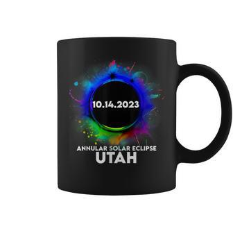 Annular Solar Eclipse 2023 October 14 Utah Coffee Mug - Monsterry UK