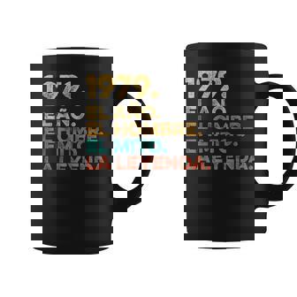 Año Hombre Mito Leyenda Cumpleaños Regalointage 1979 Taza de café - Regaloses