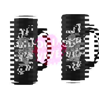 Anti Social Wives Club Fête Des Mères Humoristique Tasse - Cadeauxyz