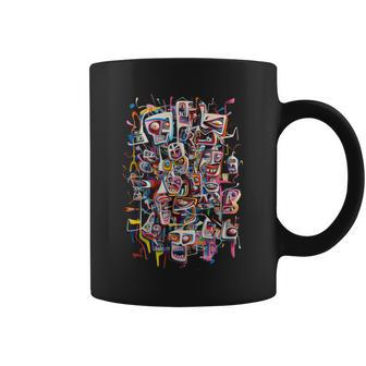 Anxiety Has So Many Faces But There Is Only Coffee Mug - Monsterry CA