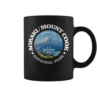 Aoraki Mount Cook National Park New Zealand Hiking Coffee Mug - Seseable