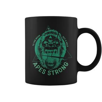 Apes Strong Amc Army Ape Trading Meme Coffee Mug - Monsterry