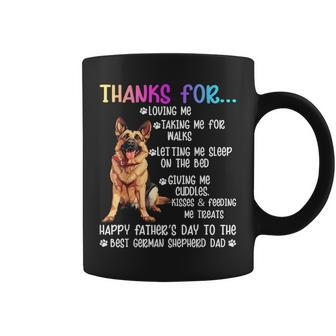 Apparel Thanks For Loving Me Happy Father's Day Best Dog Dad Coffee Mug - Seseable