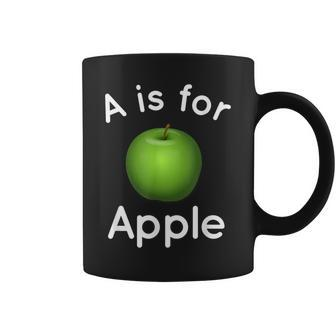 Apple Toddler A Is For Apple Apple Picking Orchard Coffee Mug - Monsterry DE
