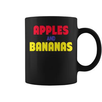 Apples And Bananas T Coffee Mug - Monsterry UK