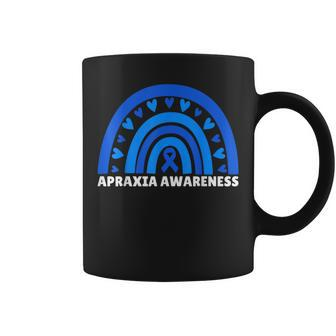Apraxia Awareness Sister Brother Son Rainbow Apraxia Warrior Coffee Mug - Thegiftio UK