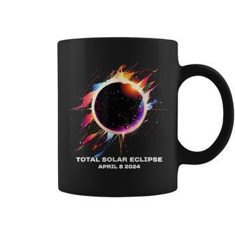 April 8Th 2024 Total Solar Eclipse 2024 Coffee Mug - Seseable